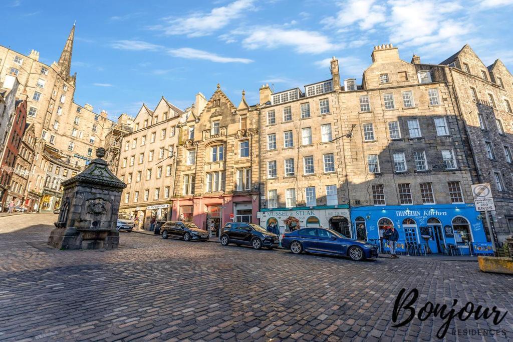 Spacious 2Br-2Ba - Grassmarket - Free Parking By Bonjour Residences Единбург Екстериор снимка